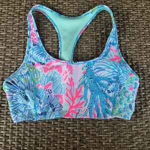 LIKE NEW LILLY PULITZER LUXLETIC Sports Bra Size M